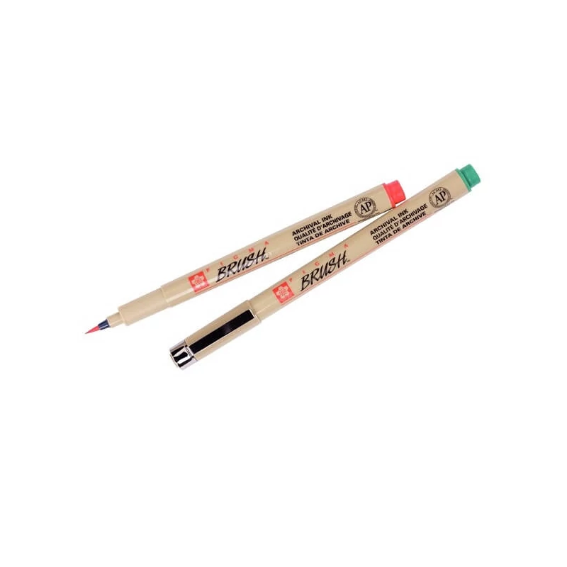Sada štetcových popisovačov Sakura Pigma Brush, 6 ks