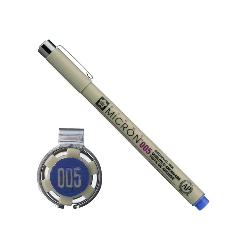 Technické pero Sakura Pigma Micron 005, 0,2 mm - modré