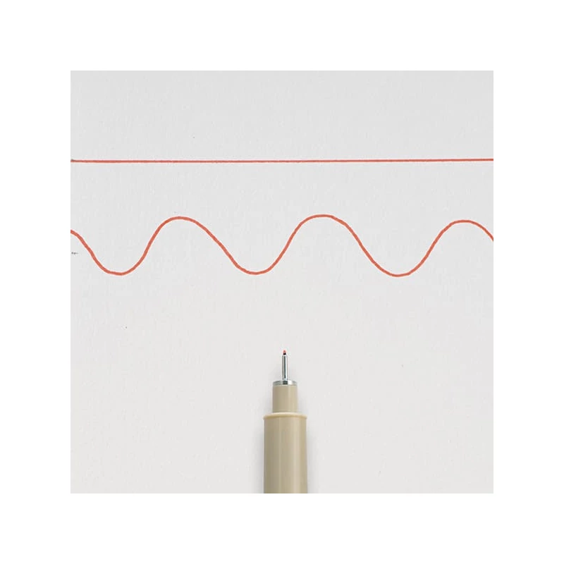Technické pero Sakura Pigma Micron 02, 0,3 mm - červené