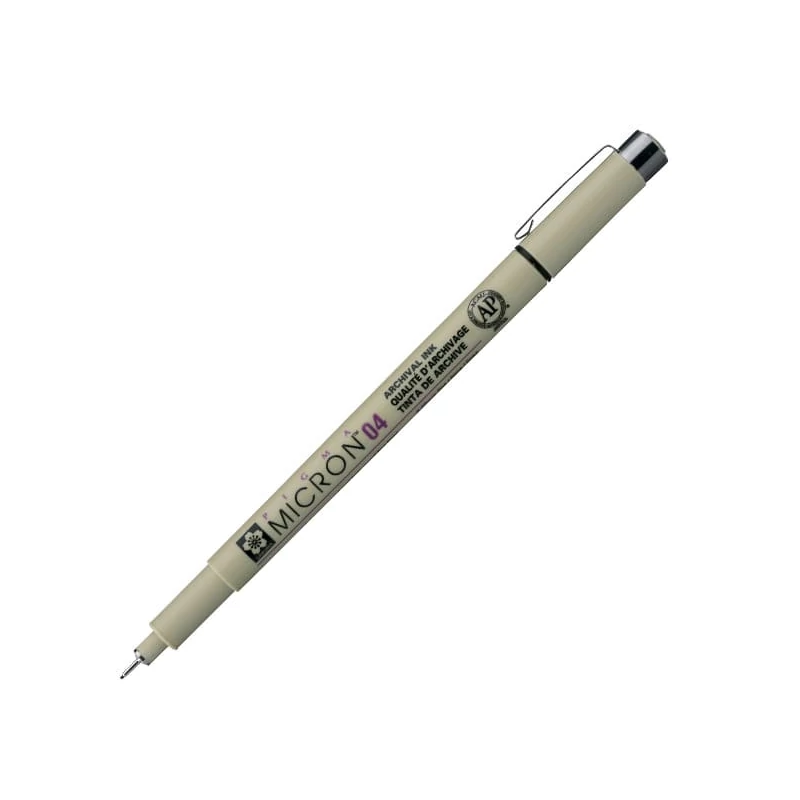 Technické pero Sakura Pigma Micron 04, 0,4 mm - čierne