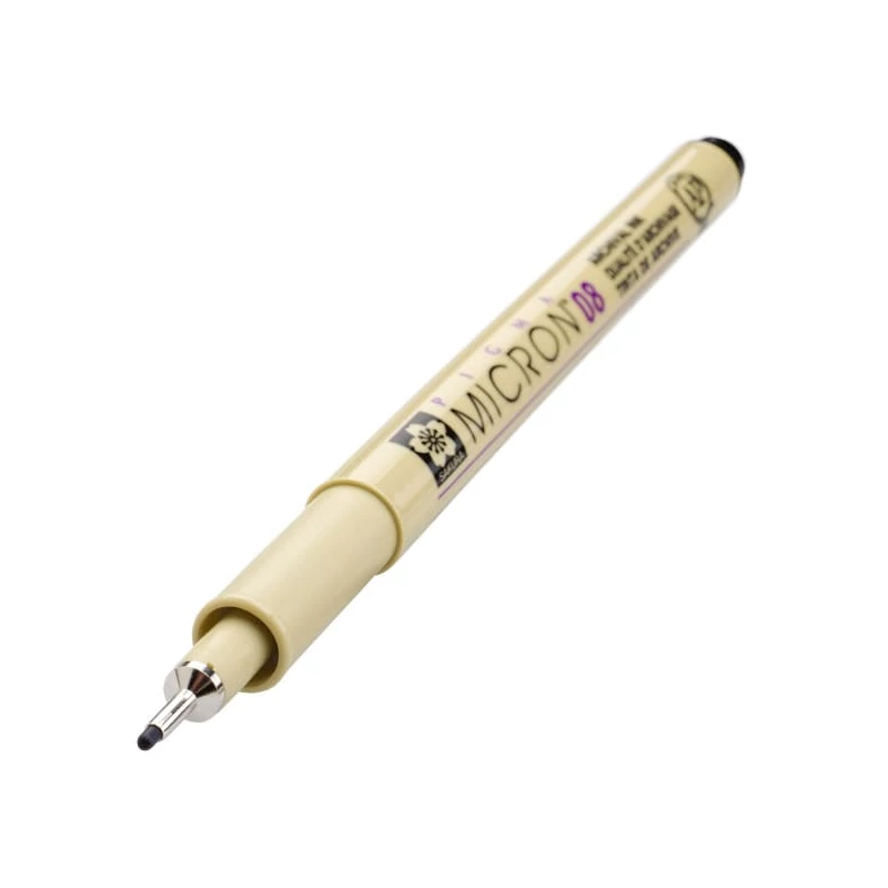 Technické pero Sakura Pigma Micron 08, 0,5 mm - čierne