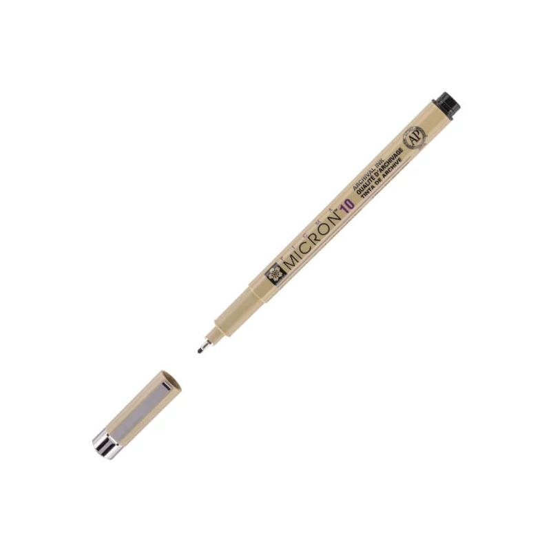Technické pero Sakura Pigma Micron 10, 0,6 mm - čierne