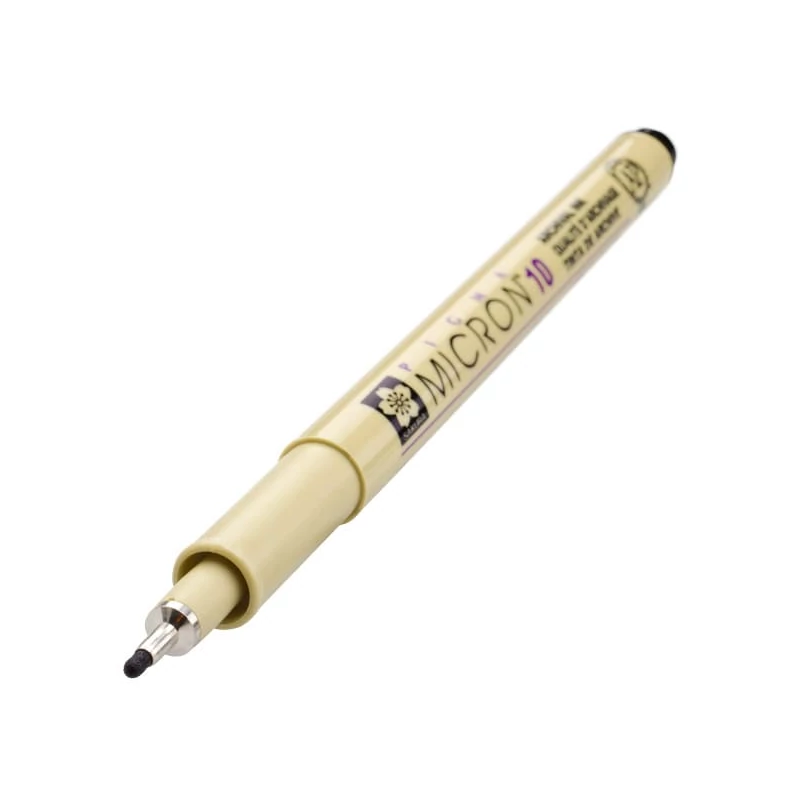 Technické pero Sakura Pigma Micron 10, 0,6 mm - čierne
