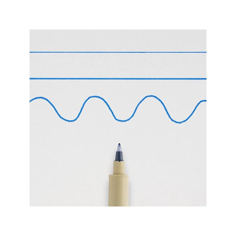 Kresliace pero Sakura Pigma Micron PN (extra tenký popisovač) - 36, blue
