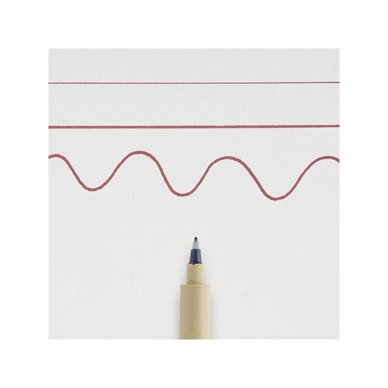 Kresliace pero Sakura Pigma Micron PN (extra tenký popisovač) - 22, burgundy