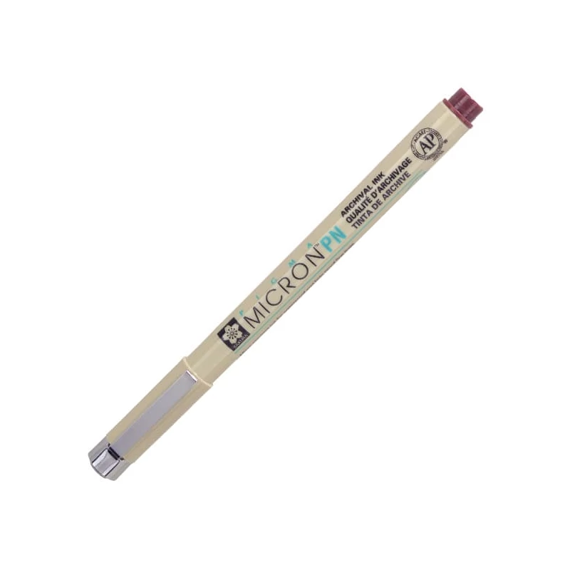 Kresliace pero Sakura Pigma Micron PN (extra tenký popisovač) - 22, burgundy