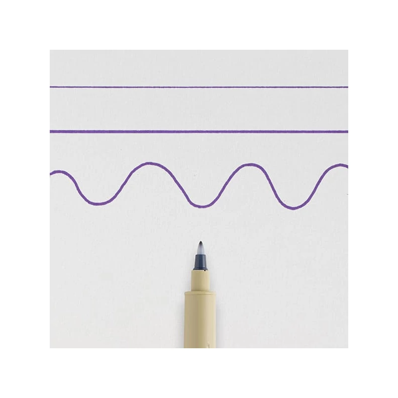 Kresliace pero Sakura Pigma Micron PN (extra tenký popisovač) - 24, purple