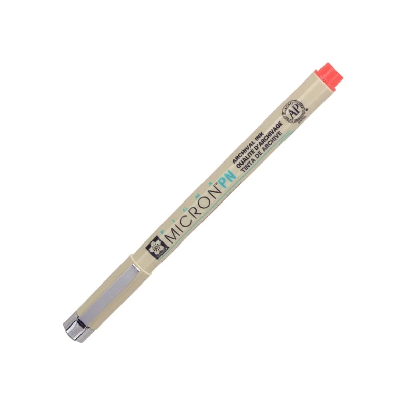 Kresliace pero Sakura Pigma Micron PN (extra tenký popisovač) - 19, red