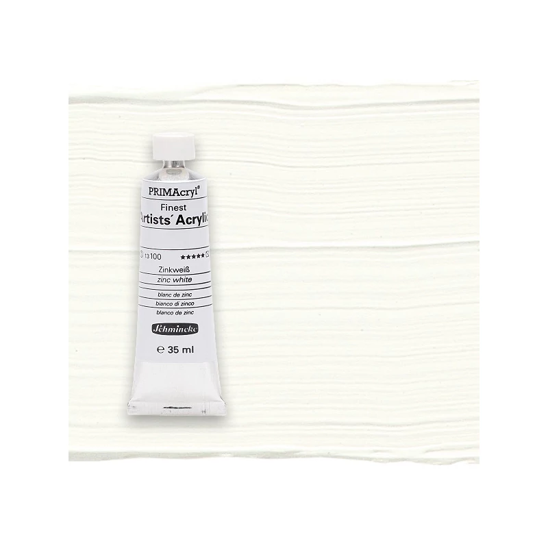 Akrylová farba Schmincke PRIMAcryl, 35 ml - 100, zinc white
