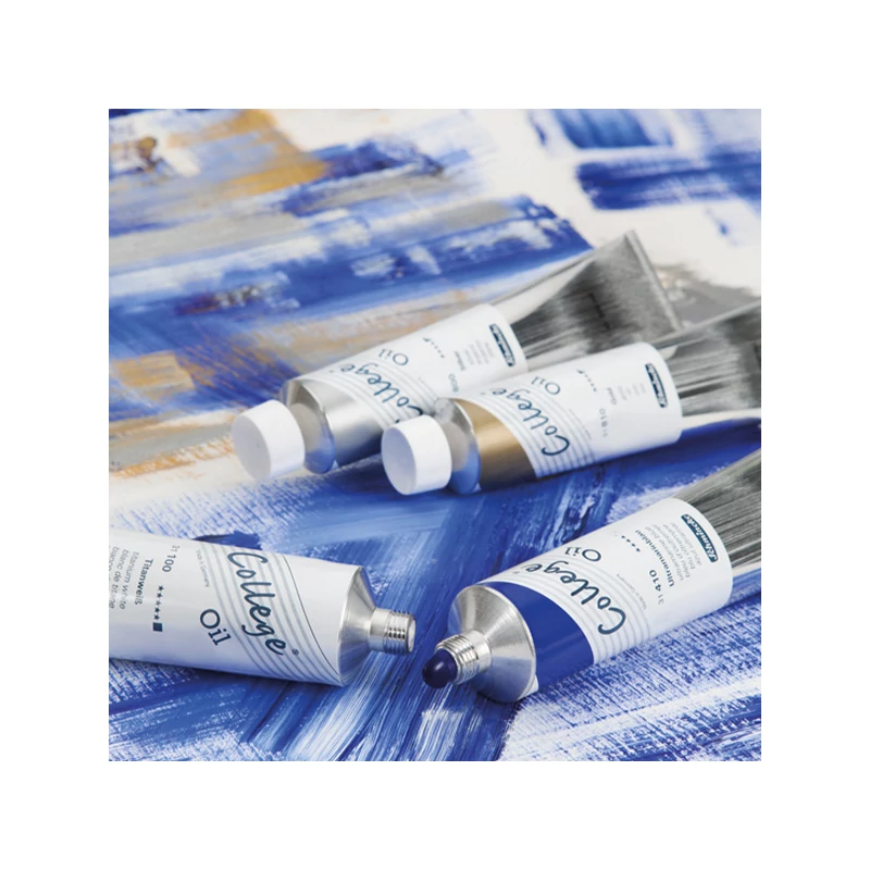 Olejová farba Schmincke College, 200 ml - 100, titanium white
