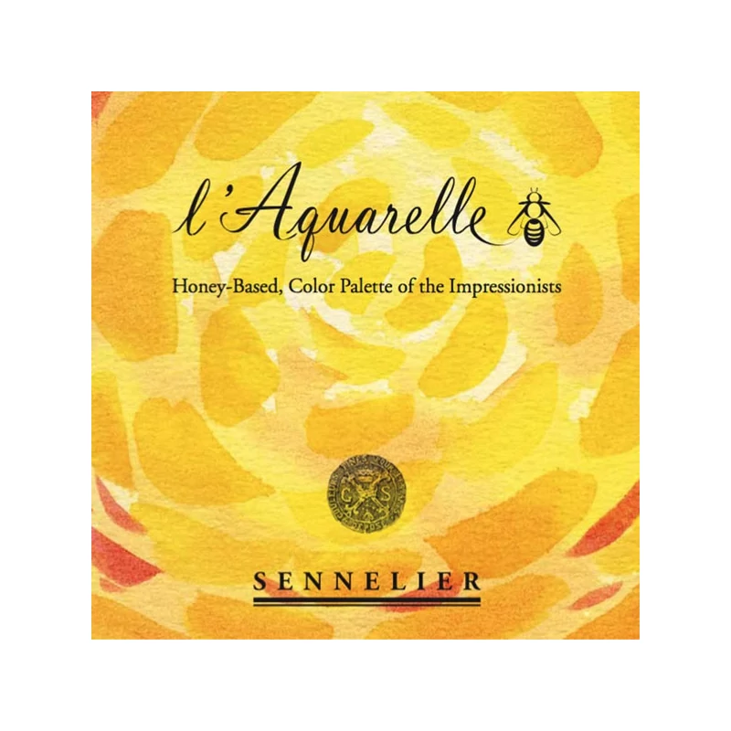 Sada akvarelových farieb Sennelier l'Aquarelle, 1/2 panvičky - 12 ks
