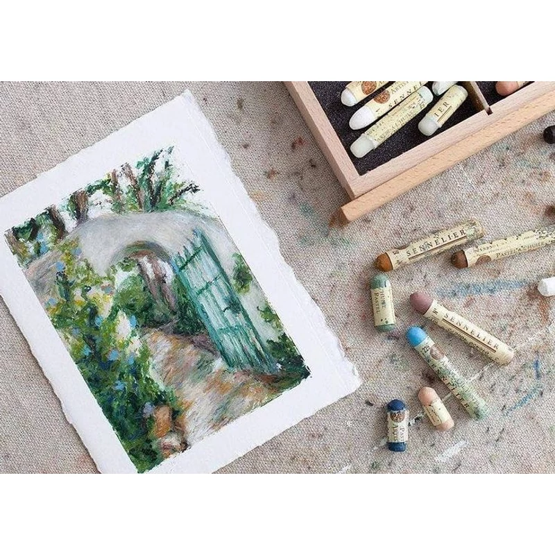 Olejový pastel Sennelier - 001, white