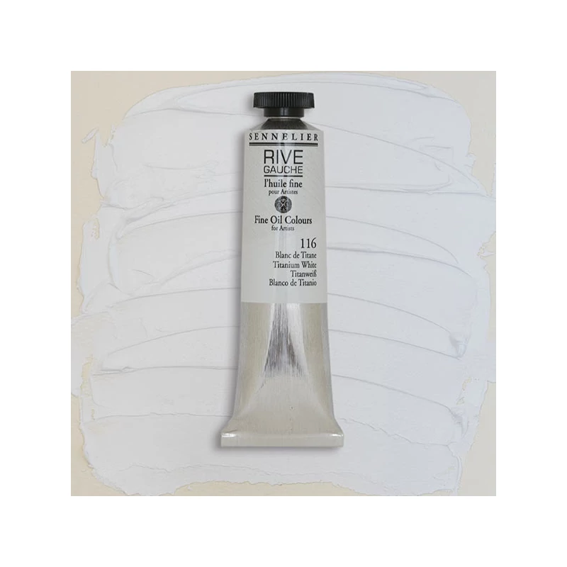 Olejová farba Sennelier Rive Gauche, 40 ml - 116, titanium white