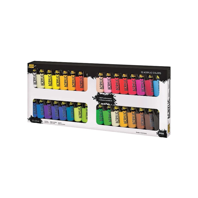 Sada akrylových farieb Kreul Solo Goya, 32x20 ml