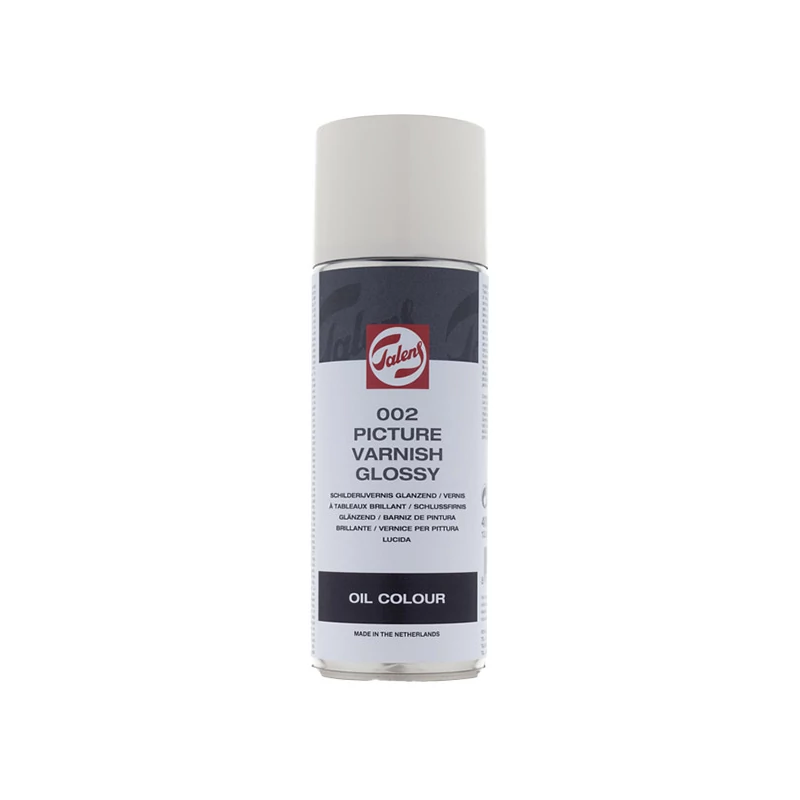 Olejový lak v spreji Talens 002, lesklý - 400 ml