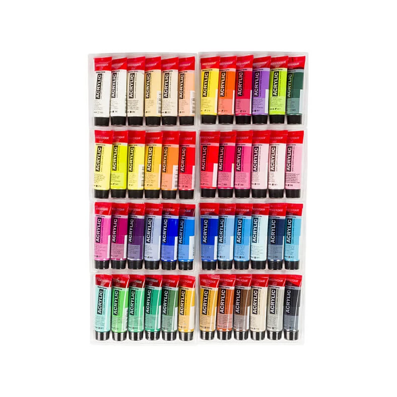 Sada akrylových farieb Talens Amsterdam - 48x20 ml