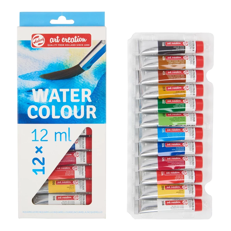 Sada akvarelových farieb Talens Art Creation - 12x12 ml