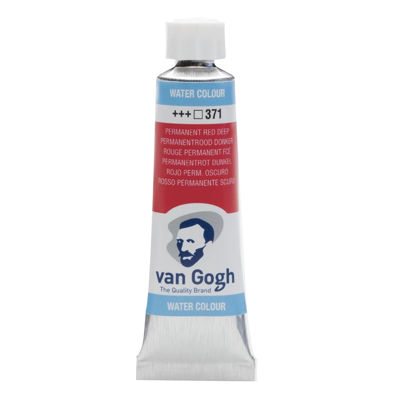 Akvarelová farba v tubeTalens Van Gogh, 10 ml - 371, permanent red deep