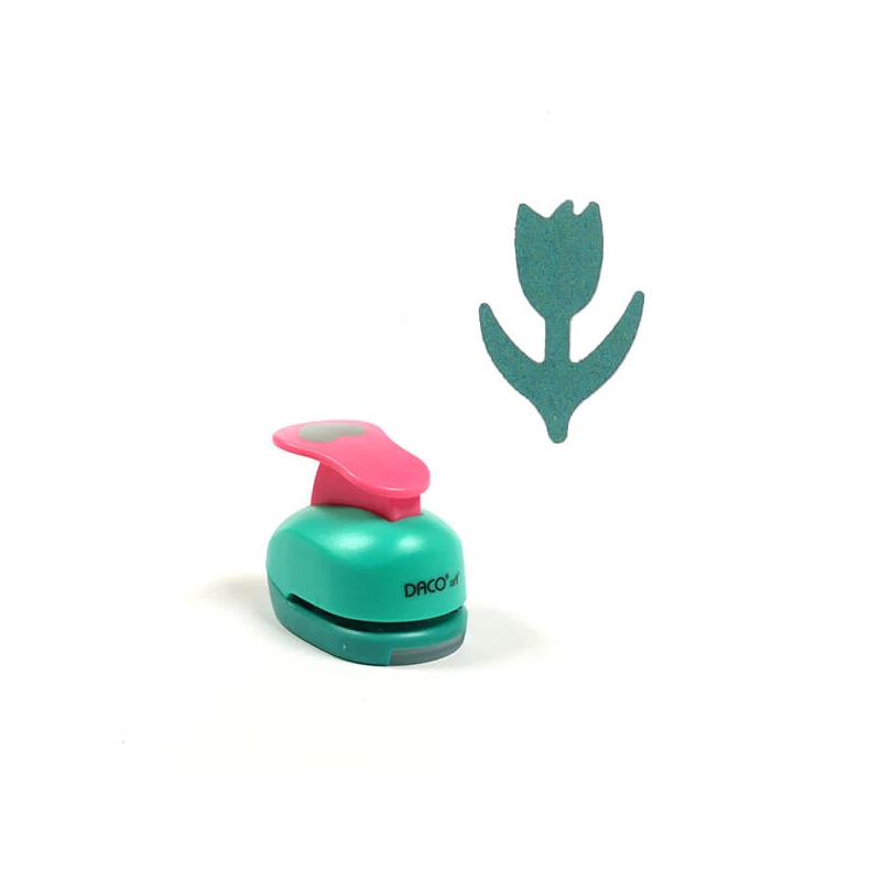 Ozdobný dierkovač, 2,5 cm - tulipán