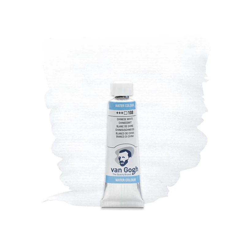 Akvarelová farba v tubeTalens Van Gogh, 10 ml - 108, chinese white