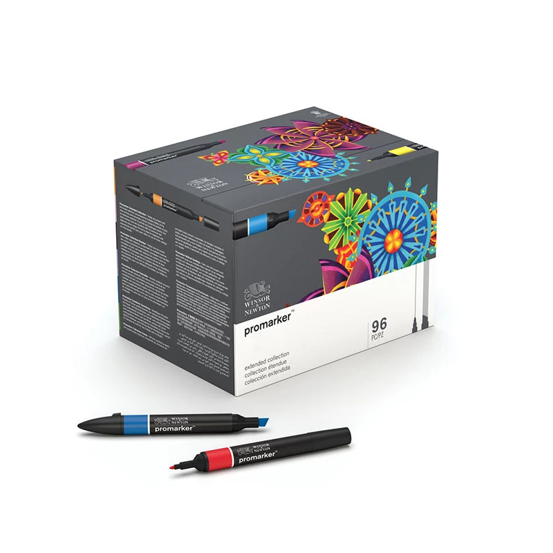 Sada obojstranných alkoholových popisovačov ProMarker - 96 ks, super big box set