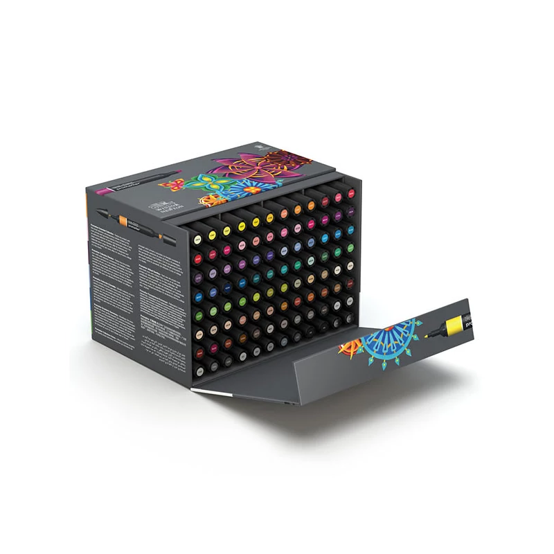 Sada obojstranných alkoholových popisovačov ProMarker - 96 ks, super big box set
