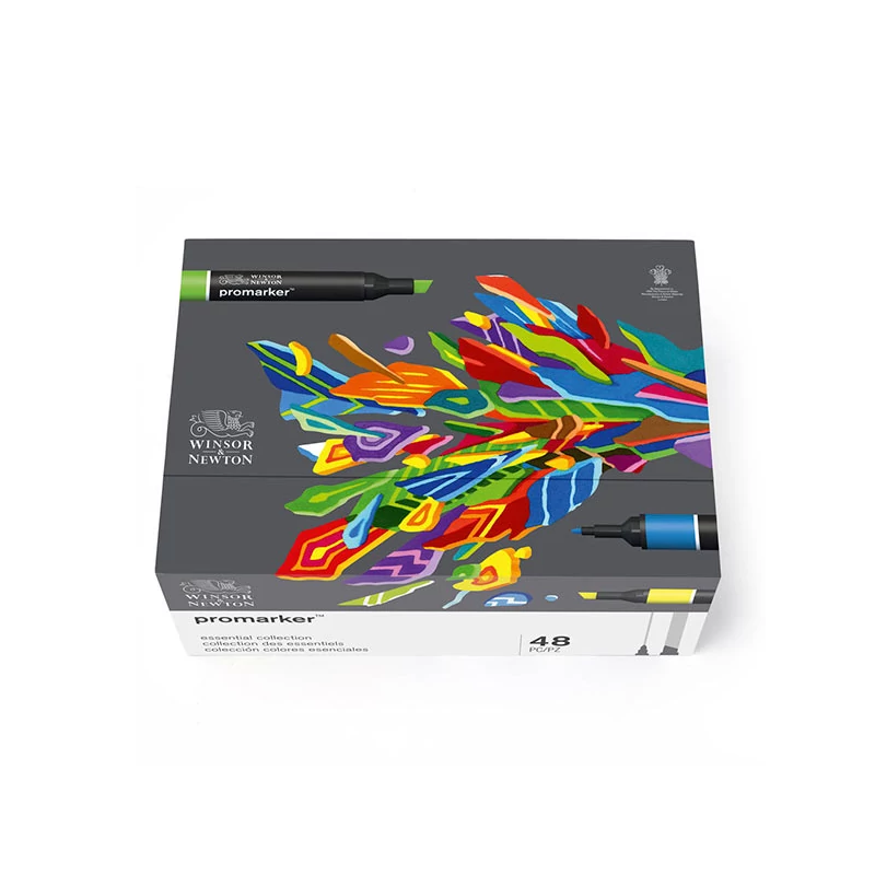 Sada alkoholových fixiek ProMarker - 48 ks, Essential shades