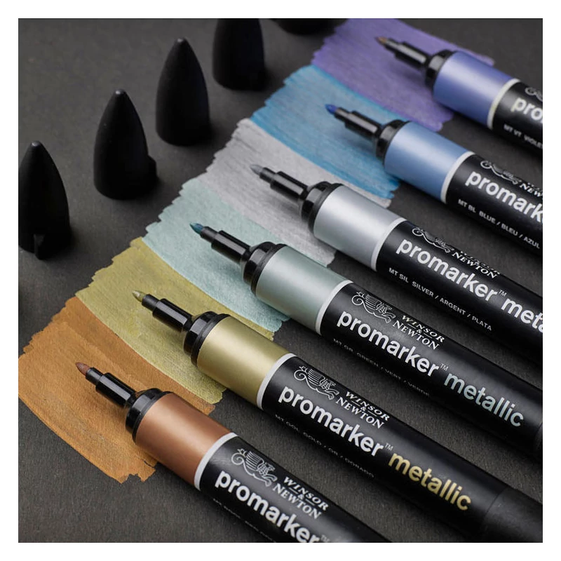 Obojstranný alkoholový popisovač ProMarker Metallic - violet