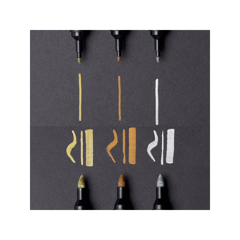 Obojstranný alkoholový popisovač ProMarker Metallic - violet
