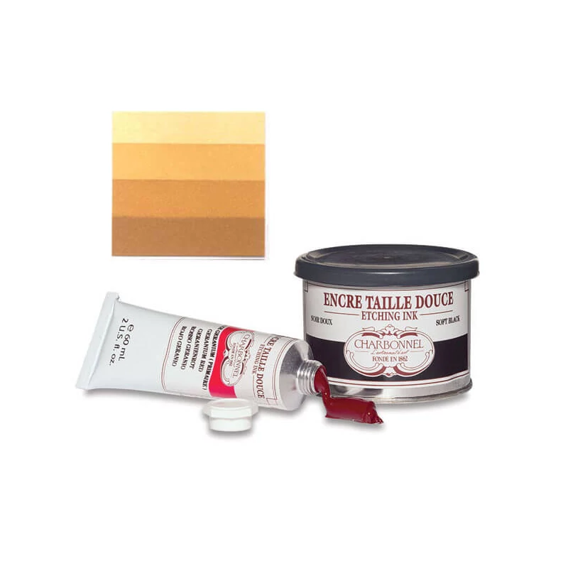 Hĺbkotlačová farba Charbonnel, 200 ml - yellow ochre