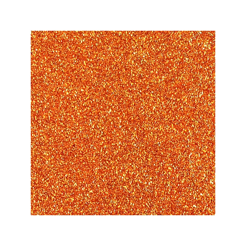 Machová guma - trblietavá oranžová