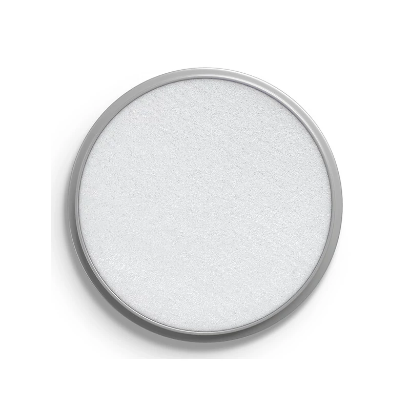 Farba na tvár v kelímku Snazaroo - trblietavá biela, sparkle white 001