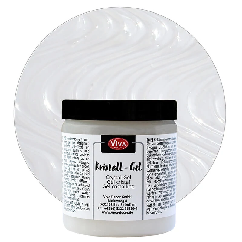 Kryštálová pasta, 250 ml - transparentná