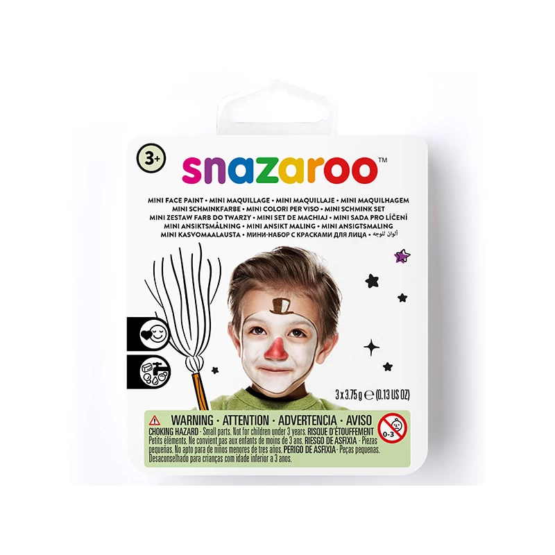 Sada farieb na tvár Snazaroo, mini - snehuliak