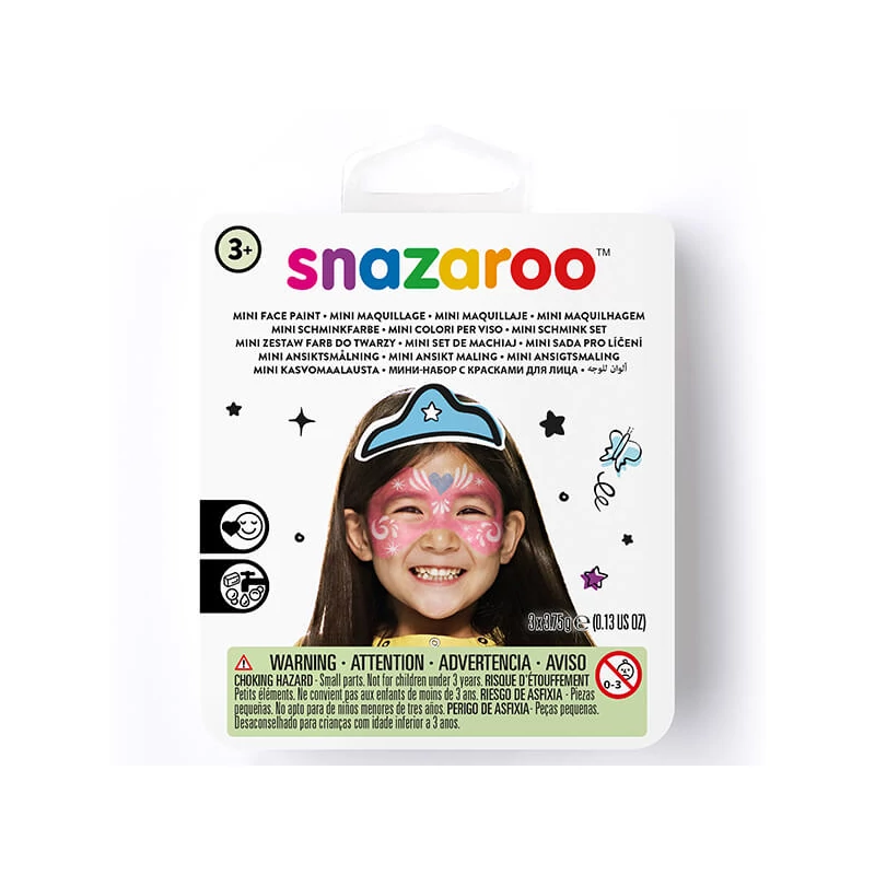 Sada farieb na tvár Snazaroo, mini - sviatočný festival