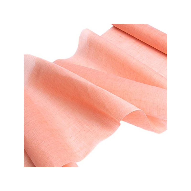 Behúň na stôl z textilu, 28 cm, 3 metre - 62 broskyňový