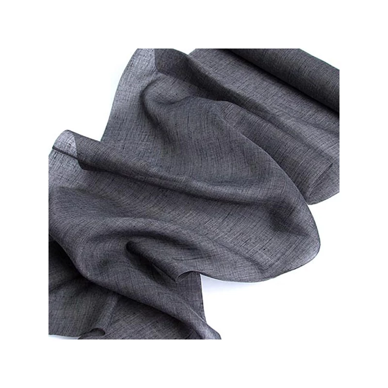 Behúň na stôl z textilu, 28 cm, 3 metre - 85 antracitový