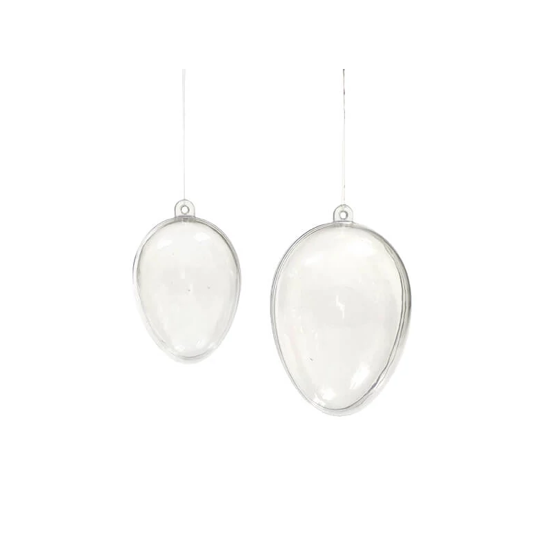 Dvojdielne plastové vajíčko - 8 cm