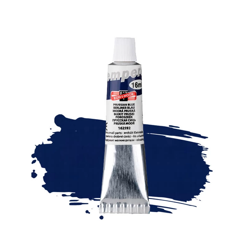Temperová farba KOH-I-NOOR, 16 ml - Pruská modrá