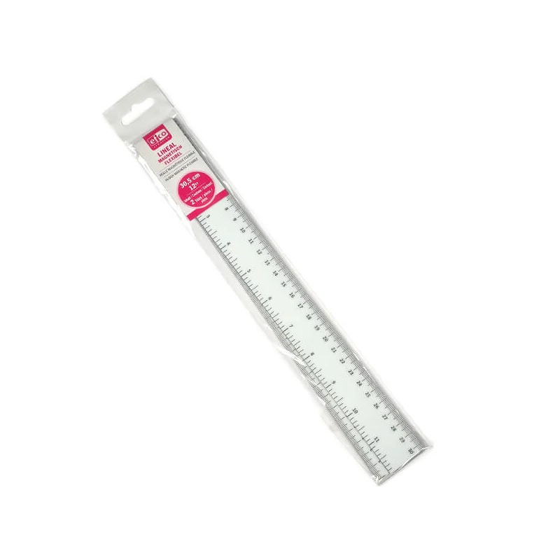 Pravítko, ohybné magnetické, 2 ks