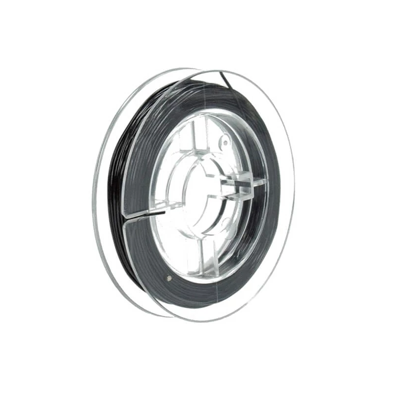 Gumená šnúra- 0,5 mm, 10 m, čierna