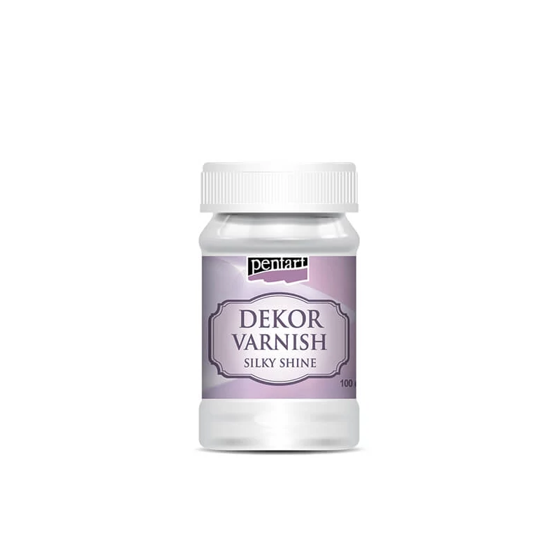 Dekoratívny lak Pentart, 100 ml - hodvábny lesk