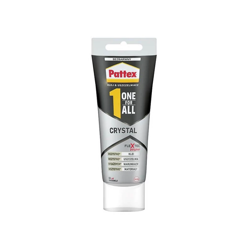 Montážne lepidlo Pattex One For All Crystal, 90 g