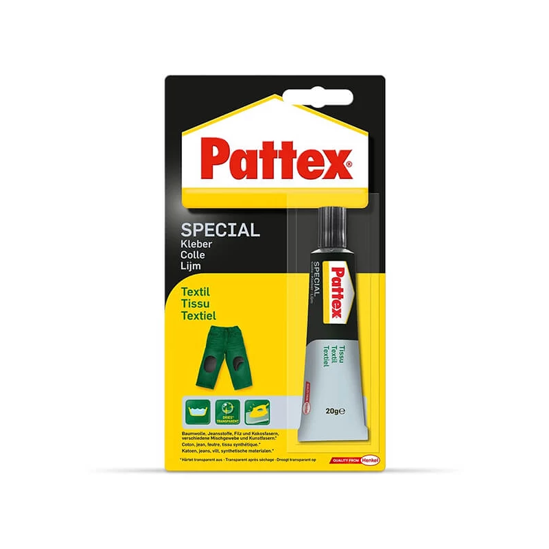 Lepidlo, na textil, 20g, HENKEL "Pattex Repair Special Textile"