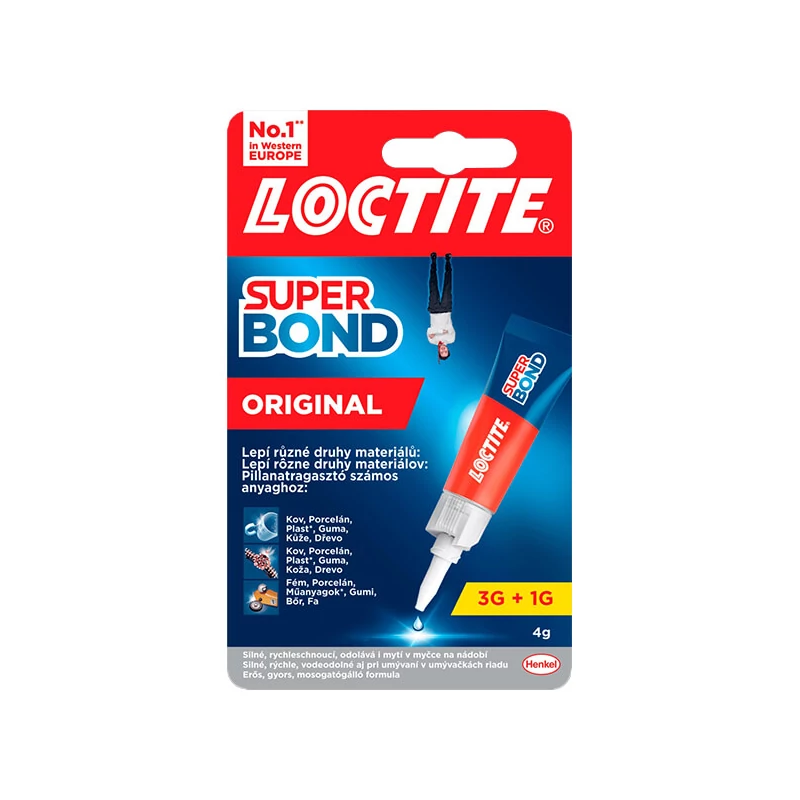 Loctite, Super Bond Original sekundové lepidlo, 5 g