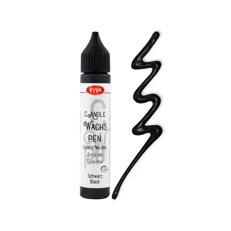 Pero na maľovanie sviečok, 28 ml – čierne