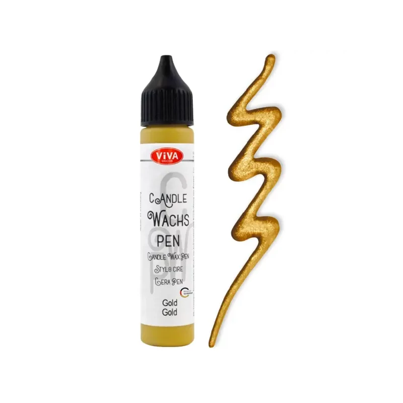 Pero na maľovanie sviečok, 28 ml – zlaté