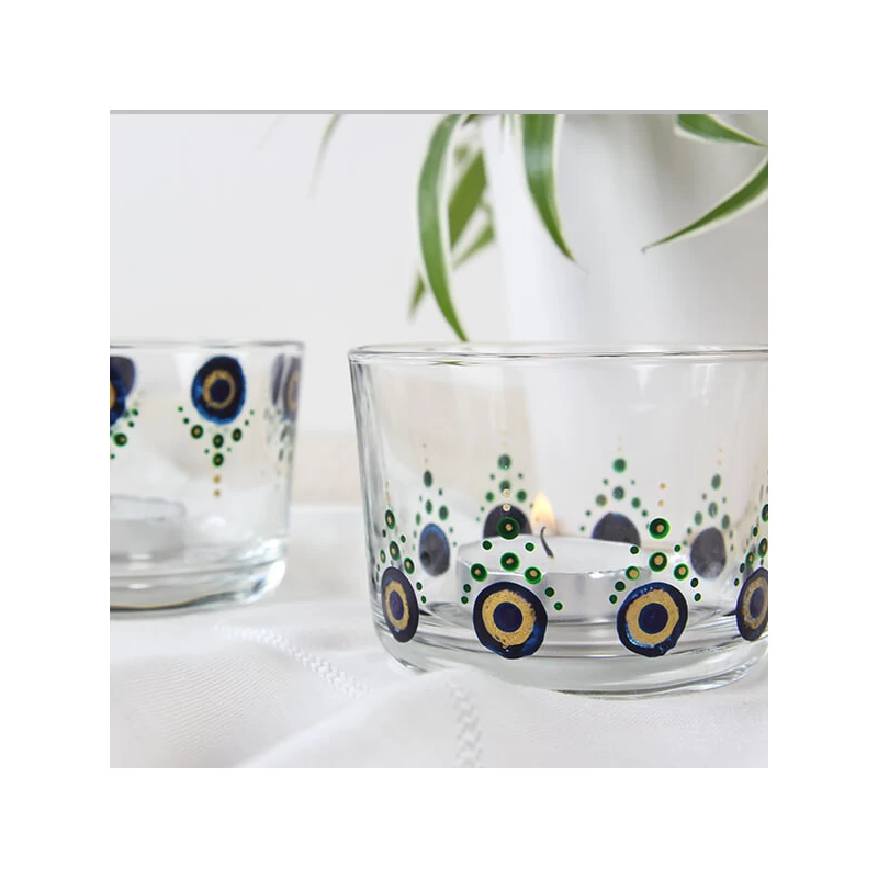 Farba na sklo a porcelán Art Creation, transparentná, 30 ml - 5013 royal blue