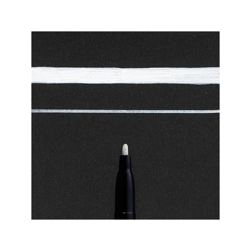 Lakový popisovač Sakura Pen-Touch, fine (1 mm) - white