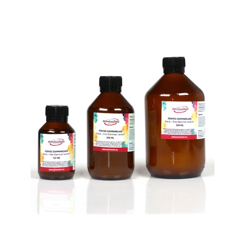 Olejový lak dammarový Művészellátó, lesklý - 100 ml